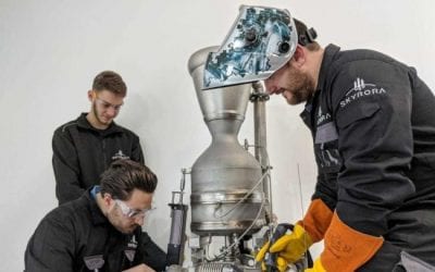 3D printed rocket set for testing in Scotland