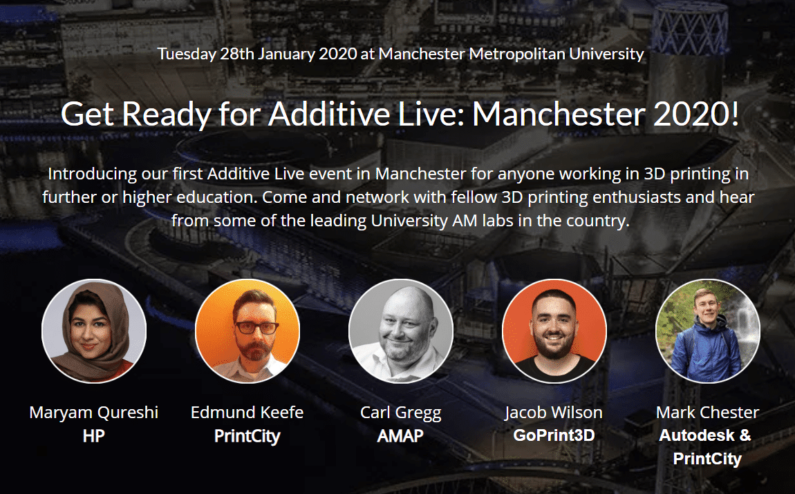 Attend Additive Live on January 28 to discover the latest 3D printing developments in education