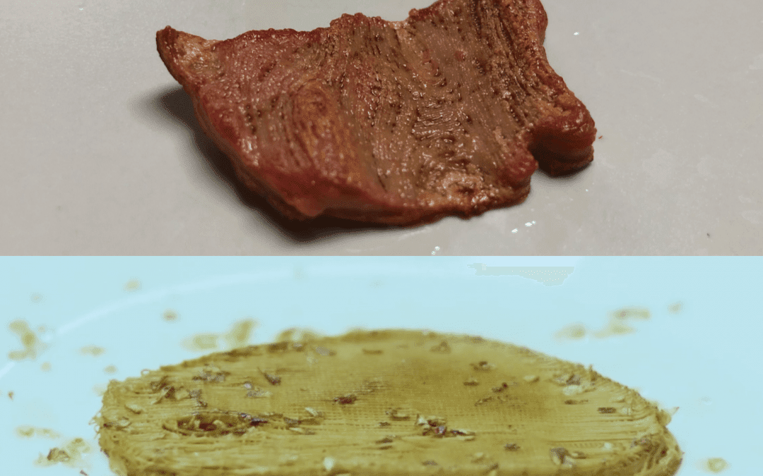 3D-printed steaks are starting to actually look like meat