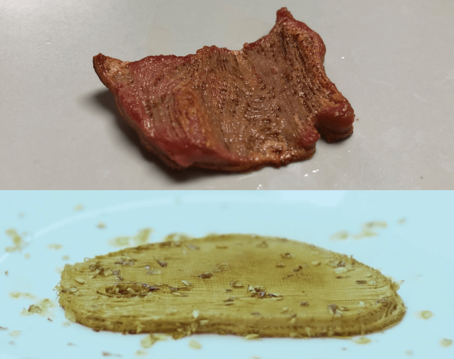 3D-printed steaks are starting to actually look like meat