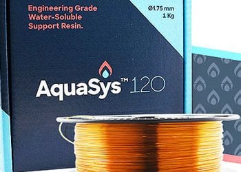 AquaSys releases high-performance water-soluble support filament