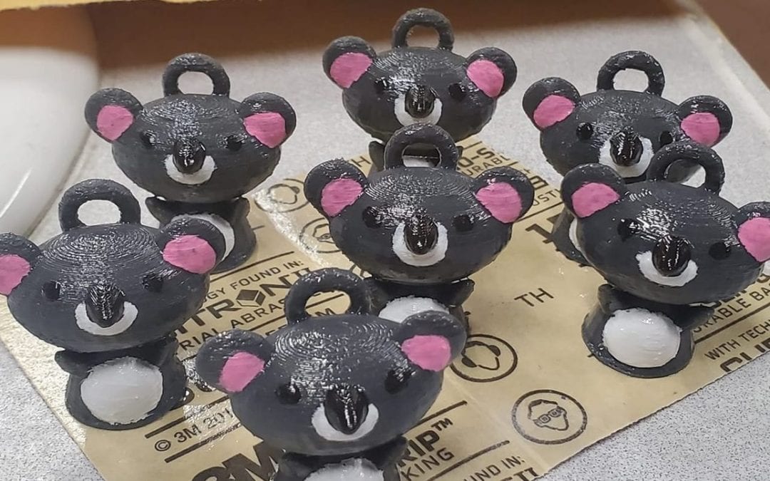 Family 3D Printing Koalas to Raise Money for Australian Charity