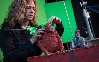 Golden Globe winner Missing Link got a boost from color 3D printing