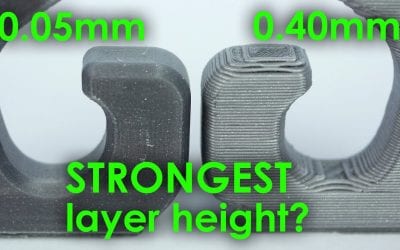 Which LAYER HEIGHT gives you the STRONGEST 3D prints?