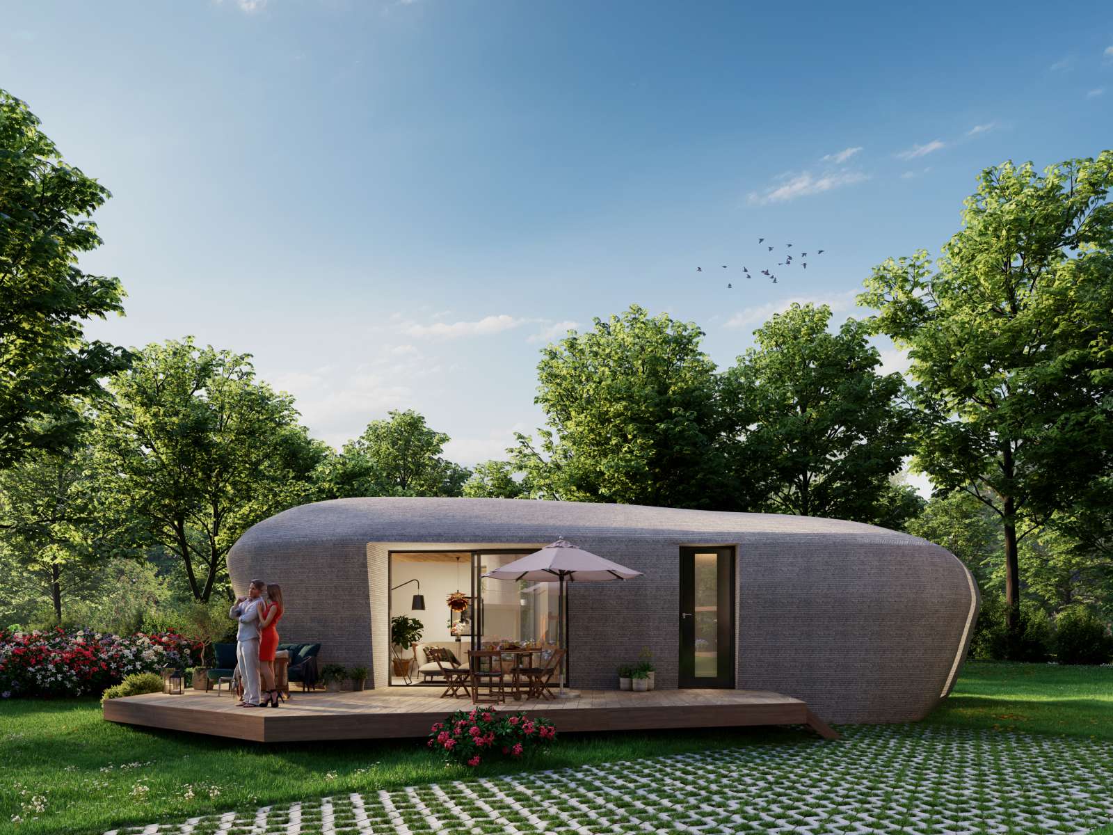 Making a 3D-Printed House into a Home