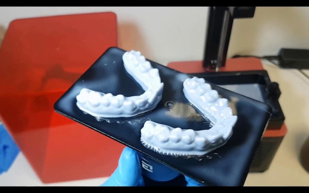 3D printing dental models with the Elegoo Mars 3D printer and meshmixer