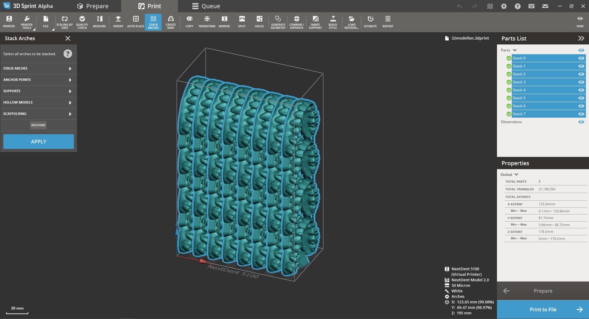 3D Systems Introduces Stacking Feature for Rapid 3D Printing Production