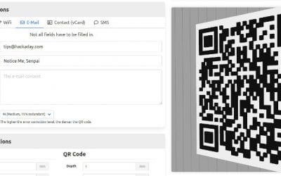 Generate 3D Printable QR Codes With This Web Tool