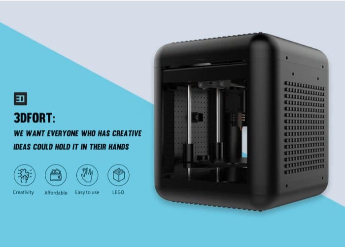 3DFORT 3D printer from just $59 on Kickstarter