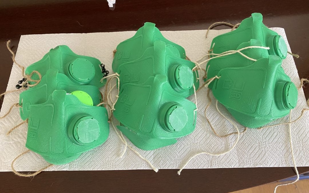 Natick teen’s 3D printing gift: Masks for medical staff on coronavirus duty