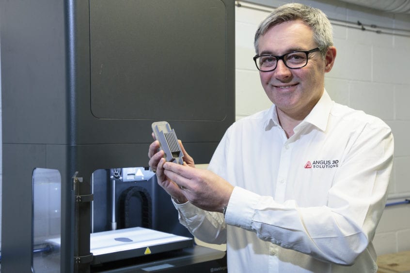 Angus firm says 3D printing could be a way of providing vital medical parts during coronavirus crisis