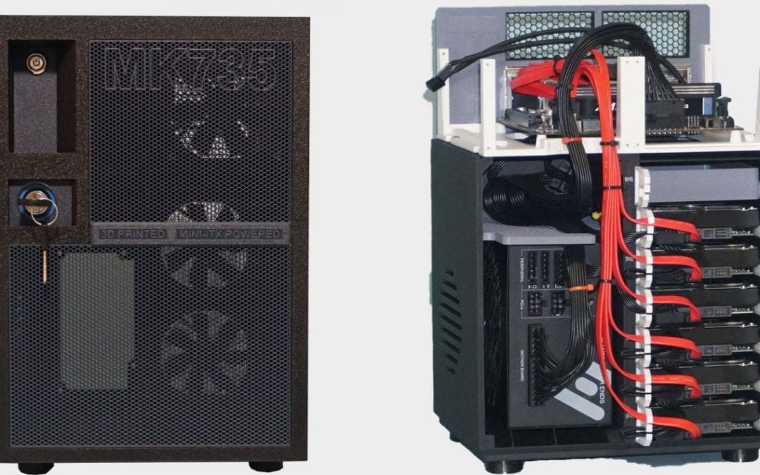 Looking for a project to pass the time? Try 3D printing a NAS box