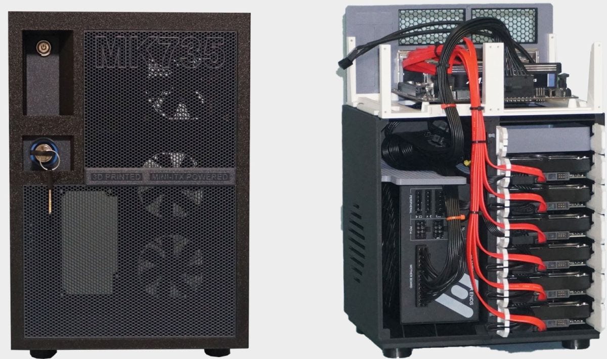 Looking for a project to pass the time? Try 3D printing a NAS box