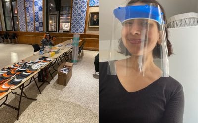 Columbia University librarian kickstarts 3D printing production of protective face shields