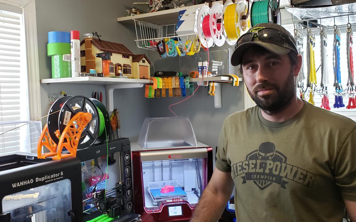 Making a mark with 3D printing: Grand Forks ‘gadget lover’ taps technology to produce outdoor products