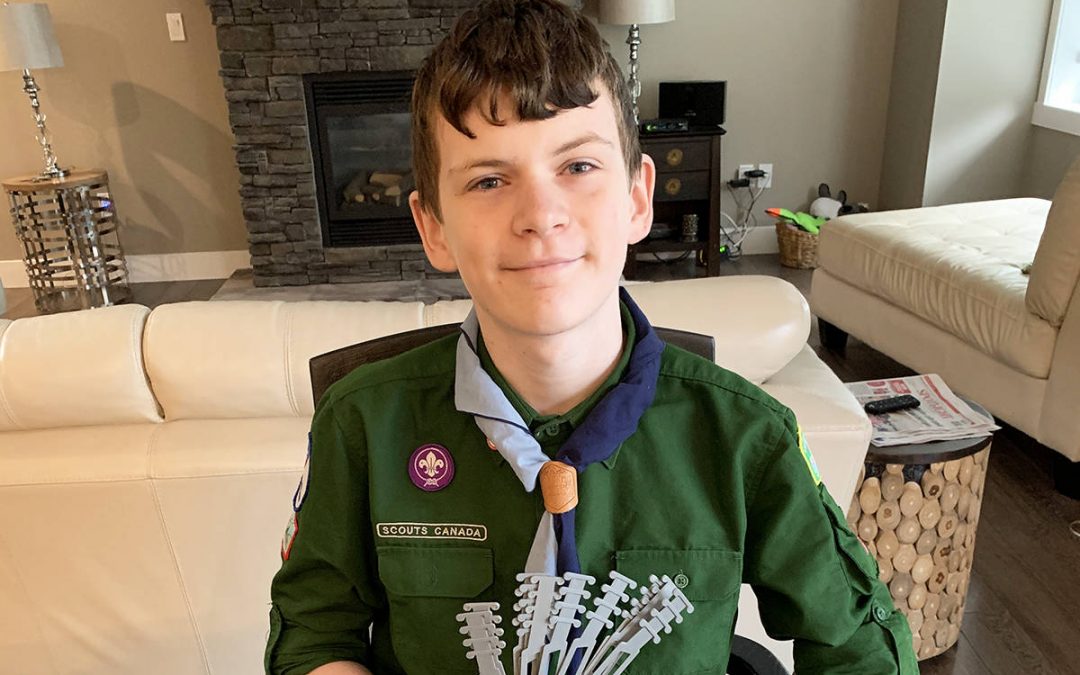 B.C. boy finds internet fame after 3D printing ear guards for doctors and nurses