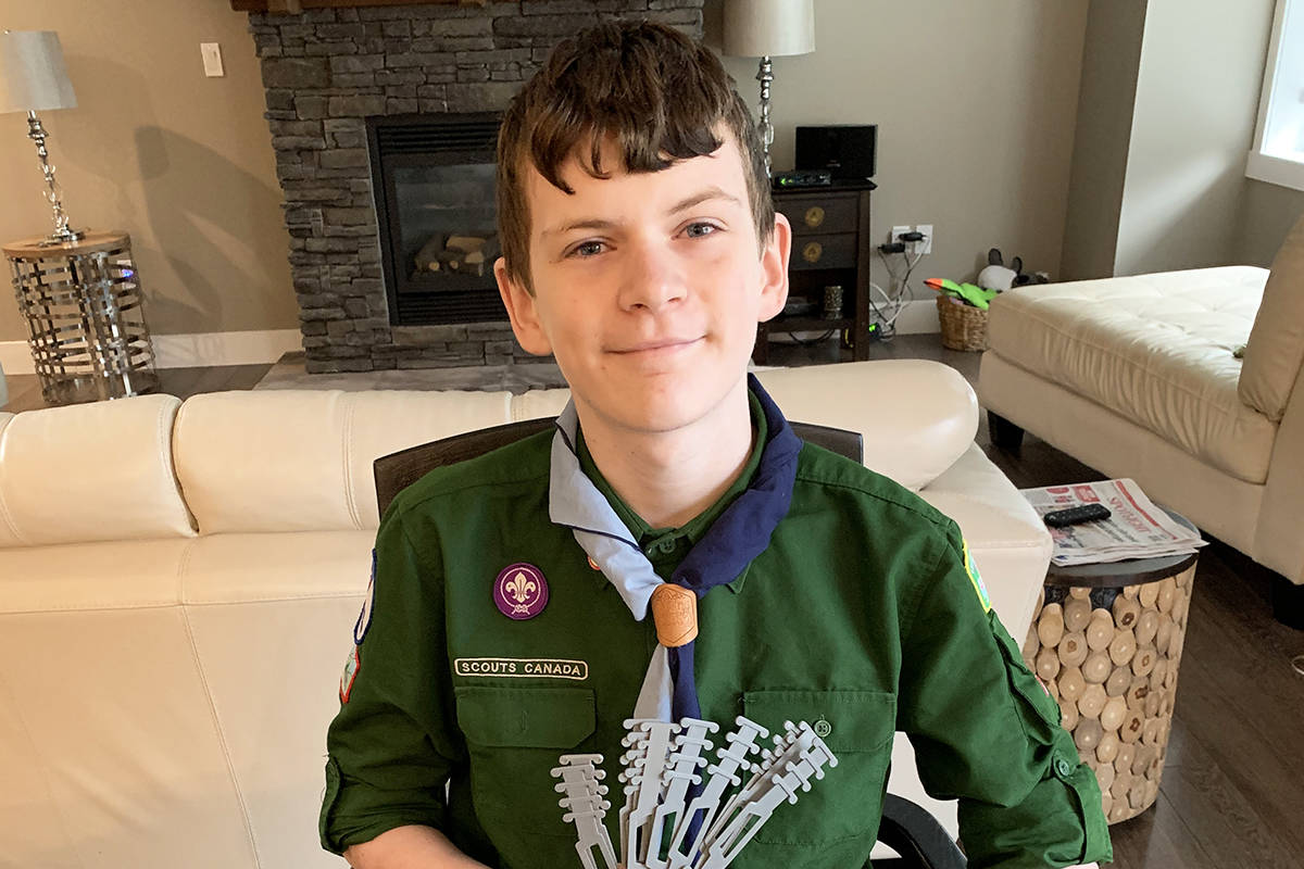 B.C. boy finds internet fame after 3D printing ear guards for doctors and nurses