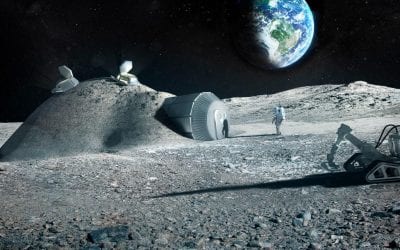 New moon bases could be built using astronaut urine