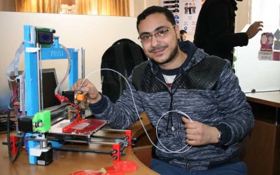 Gaza company using 3D printing to fight coronavirus