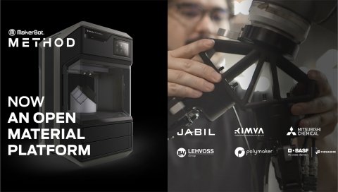 MakerBot LABS Extruder Transforms METHOD 3D Printer into an Open Materials Platform