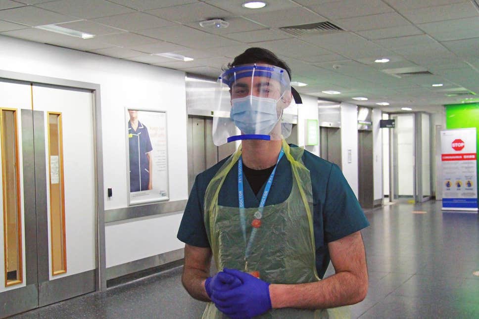 London hospital trust opens '3D printing farm' to make visors for NHS staff on coronavirus frontline