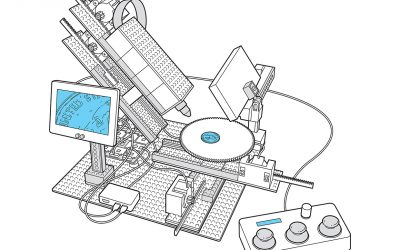 Build A Sophisticated Microscope Using Lego, 3D Printing, Arduinos, and a Raspberry Pi