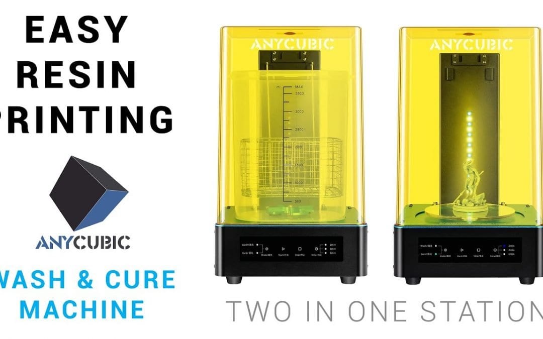 ANYCUBIC wash & cure machine: Streamline your resin 3d printing workflow