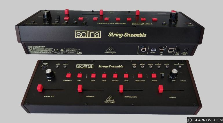 Behringer shares new photos of prototype Solina String Ensemble