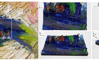 Laser-Based Technique Captures 3D Images of Impressionist-Style Brushstrokes