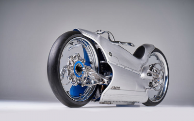 Fuller Moto Creates Futuristic Motorcycle with 3D Printed Chassis Components