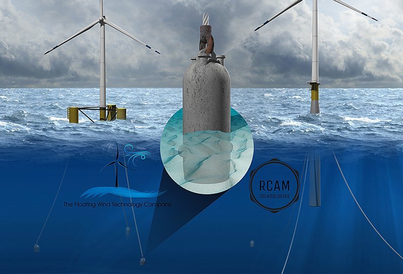 3D-printed concrete to help build offshore wind energy infrastructure