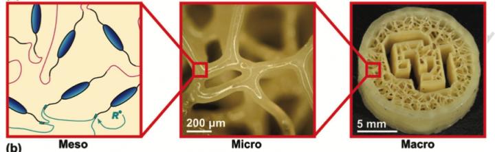 A 3D-Printable Material That Mimics Biological Tissues