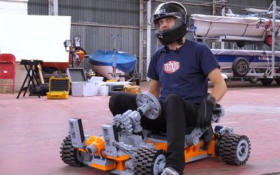 3D printing a functional life-sized LEGO go-kart