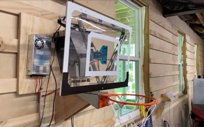 This robotic basketball hoop turns bricks into buckets