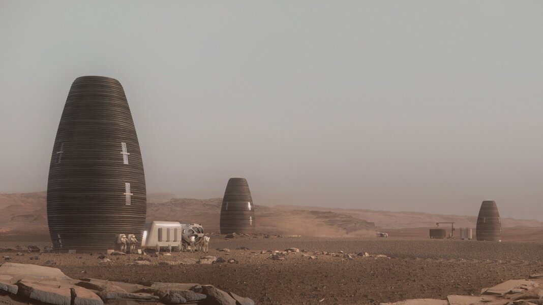 The 3D Printed Homes of the Future Are Giant Eggs on Mars