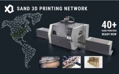 ExOne Launches new Sand 3D Printing Network, Powered by More than 40 Industrial Binder Jetting Systems