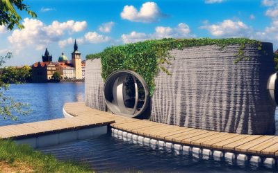 This Tiny House Is 3D Printed, Floats, and Will Last Over 100 Years