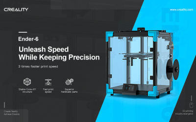 Creality Releases New 3X Faster Cubic 3D Printer, Ender-6