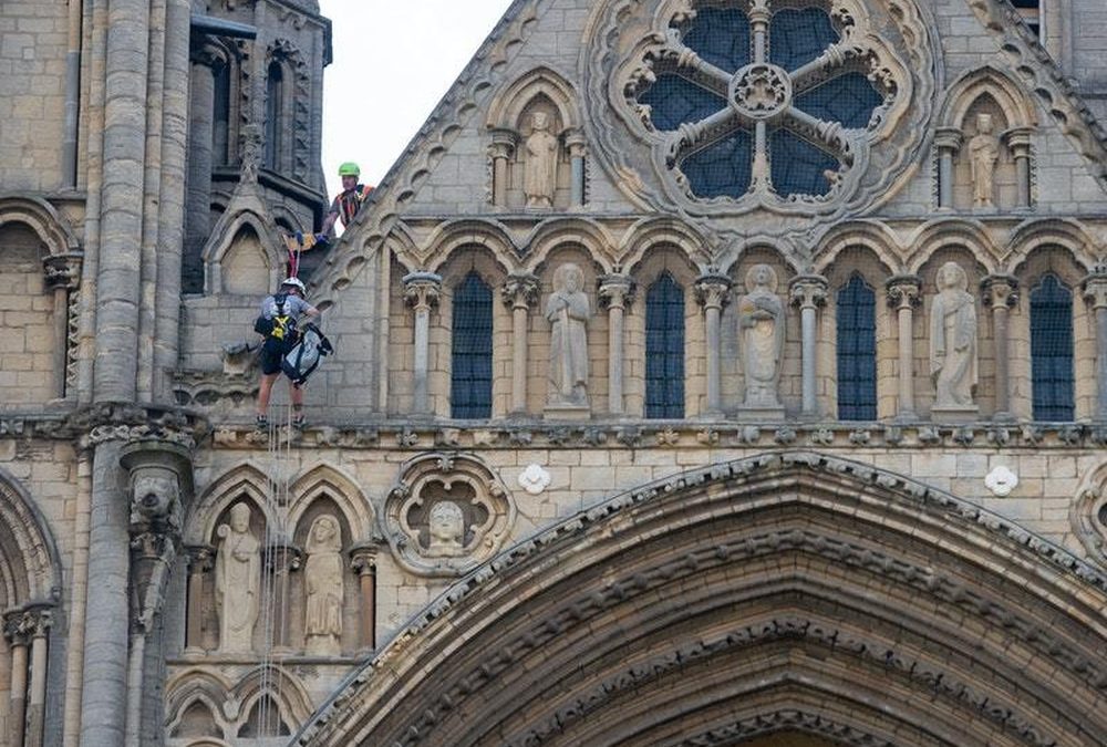 Team scans cathedral to create its ‘digital twin’