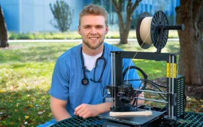 Passion for 3D printing, engineering fuels veterinary startup