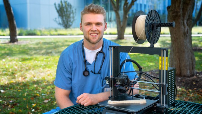 Passion for 3D printing, engineering fuels veterinary startup