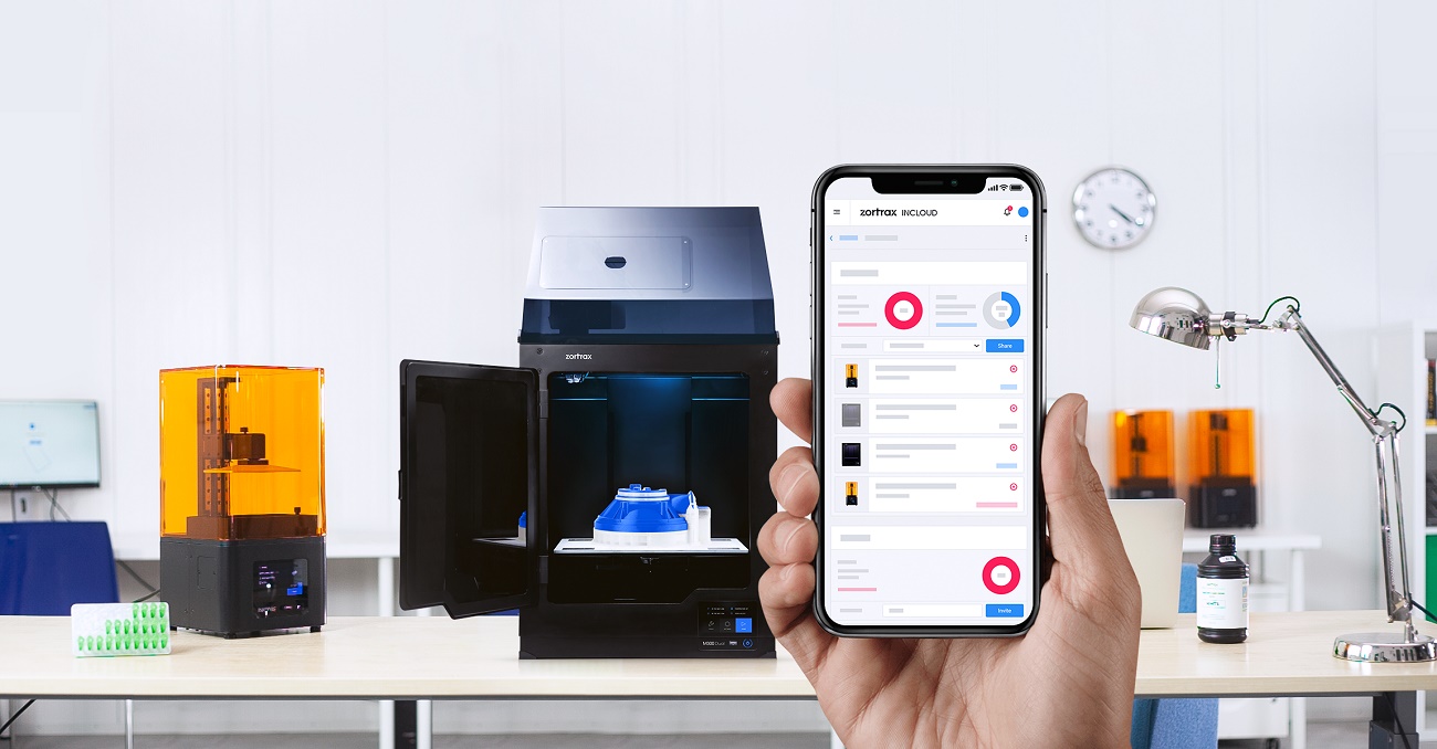 Zortrax Introduces inCloud 3D Printing Management System that enables Remote Management of 3D Printers