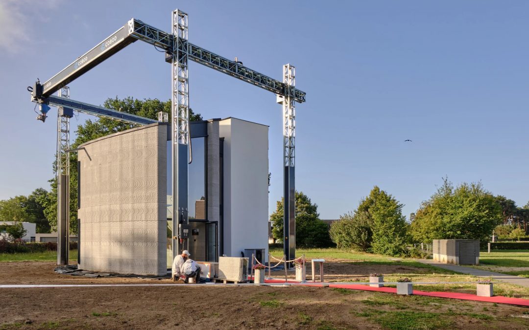 Two-Story Model Home In Belgium Was Produced In One Piece With Europe’s Biggest 3D Printer