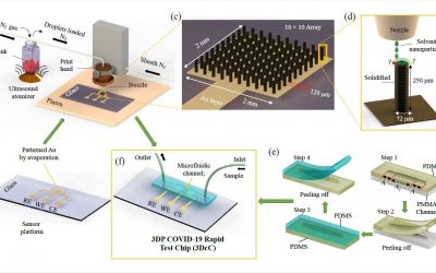 3D printed nanoparticle biosensing platform detects SARS-CoV-2 antibodies within seconds