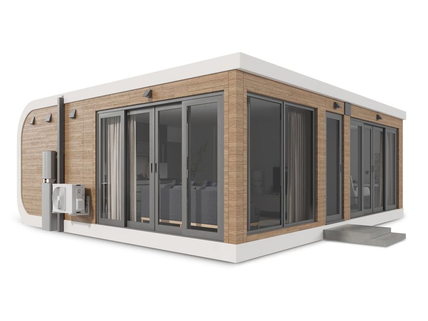 A new material allows this company to 3D print most of a house in a single day