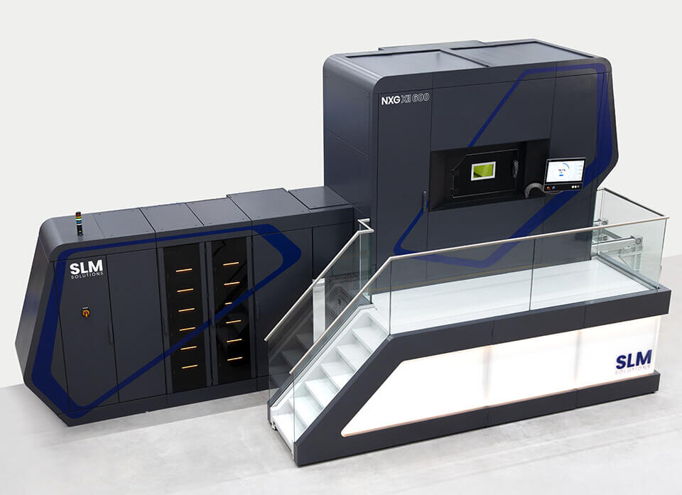 SLM Solutions Launches New 12-Laser SLM NXG XII 600 3D Printer