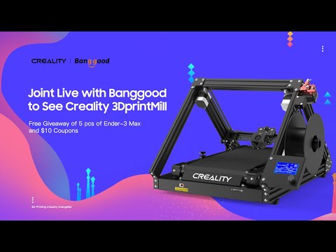 Creality 3DPrintMill - The Affordable Belt 3D Printer