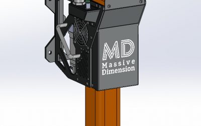 Massive Dimension develops particle extruder for 3D printing large parts