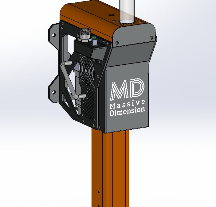 Massive Dimension develops particle extruder for 3D printing large parts