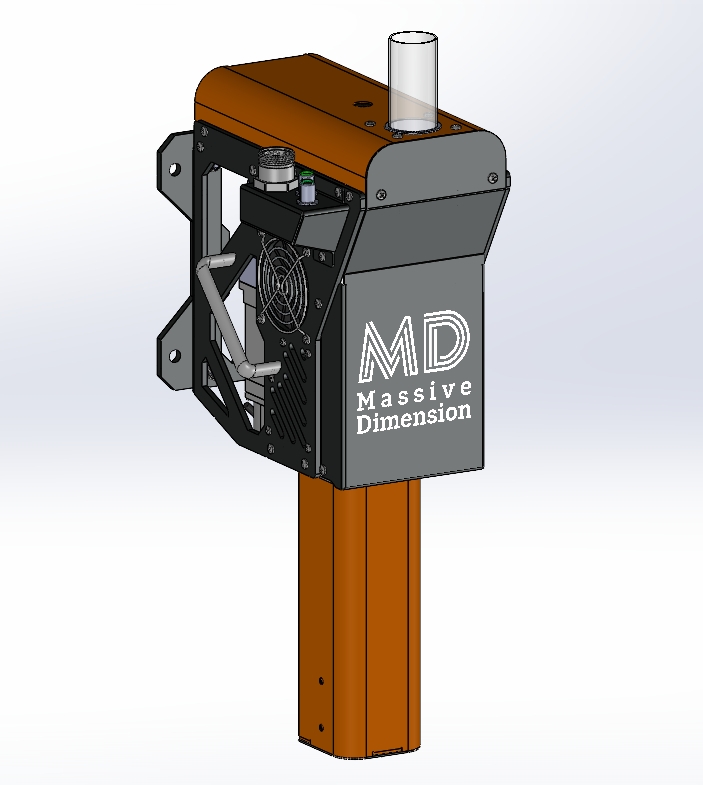 Massive Dimension develops particle extruder for 3D printing large parts